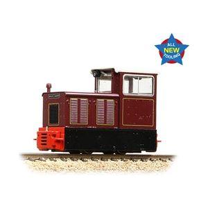 BACHMANN NARROW GAUGE OO9 Baguley-Drewry 70hp Diesel Lined Crimson