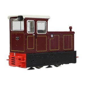 BACHMANN NARROW GAUGE OO9 Baguley-Drewry 70hp Diesel Lined Crimson