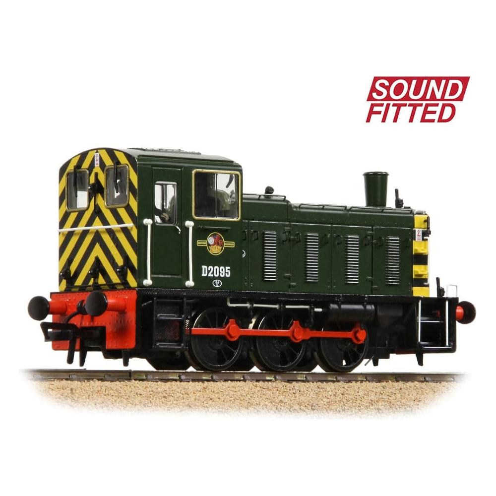 BRANCHLINE Class 03 D2095 BR Green (Wasp Stripes)
