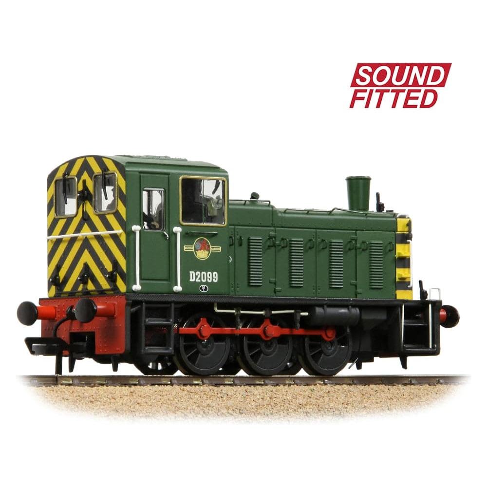 BRANCHLINE Class 03 D2099 BR Green (Wasp Stripes) [W]
