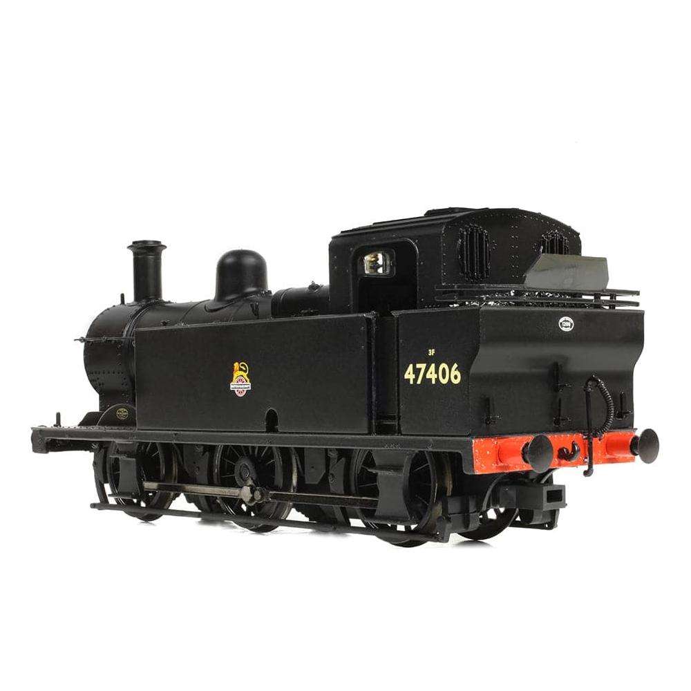 BRANCHLINE LMS Fowler 3F (Jinty) 47406 BR Black (Early Emblem)