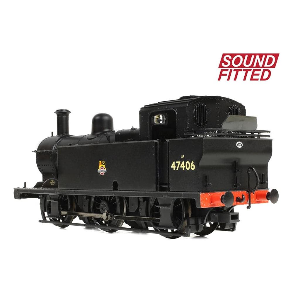 BRANCHLINE LMS Fowler 3F (Jinty) 47406 BR Black (Early Emblem)