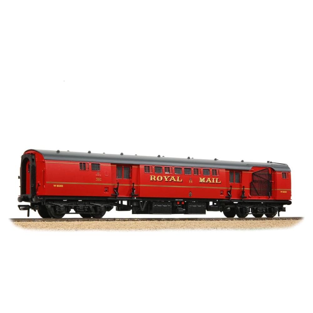 BRANCHLINE BR Mk1 POS Post Office Sorting Van Post Office Red (with Net)