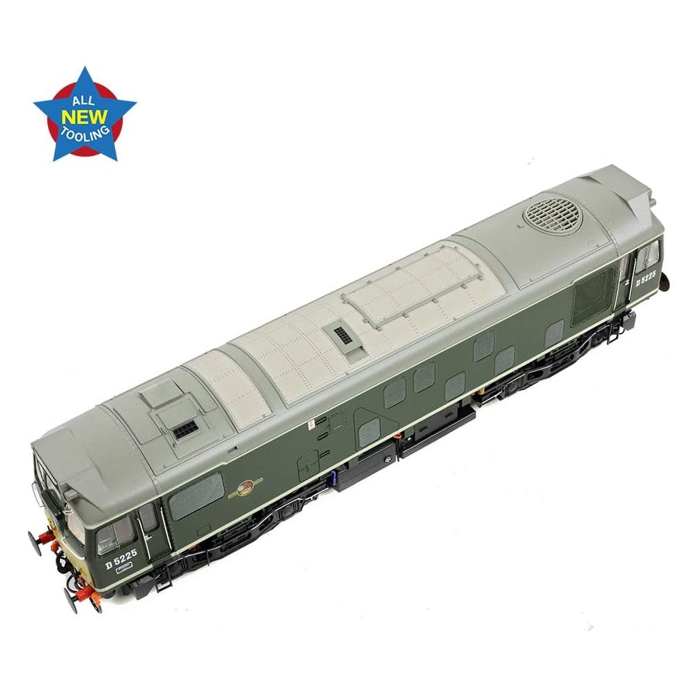 BRANCHLINE Class 25/1 D5225 BR Green (Small Yellow Panels)