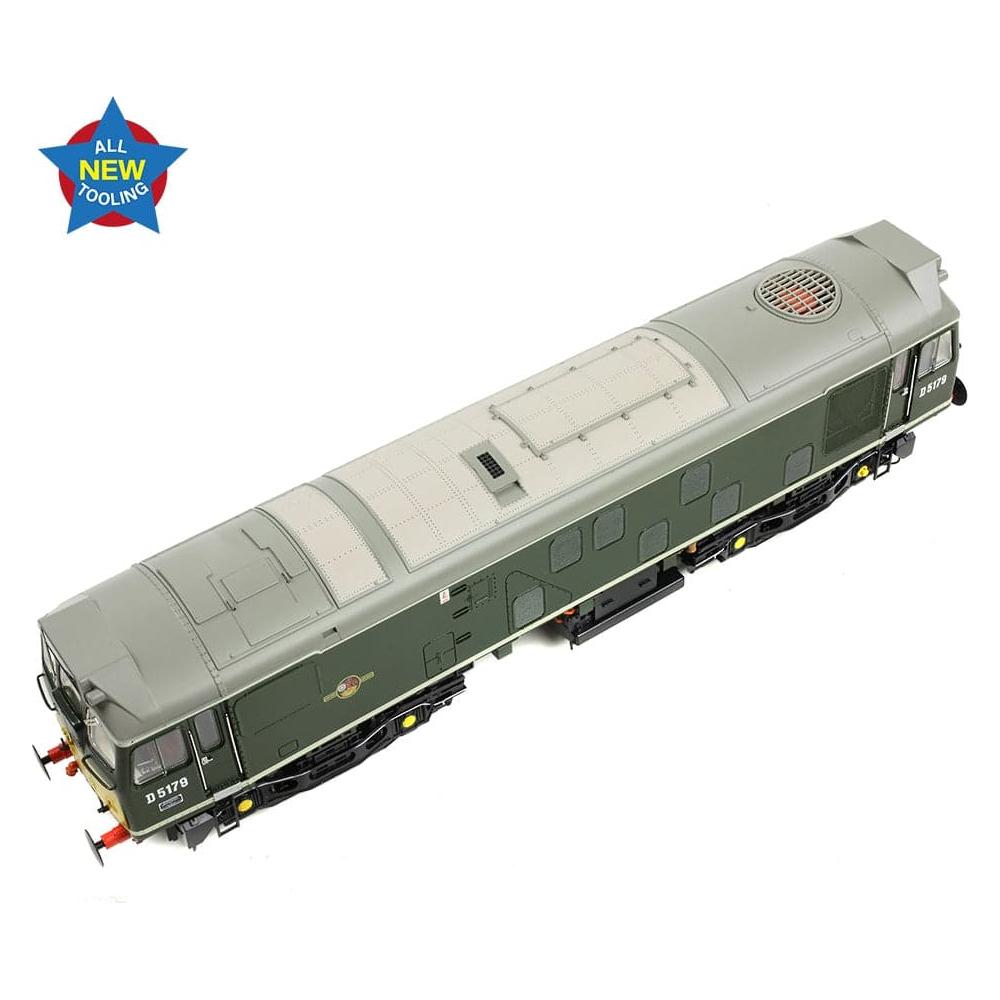 BRANCHLINE Class 25/1 D5179 BR Green (Small Yellow Panels)