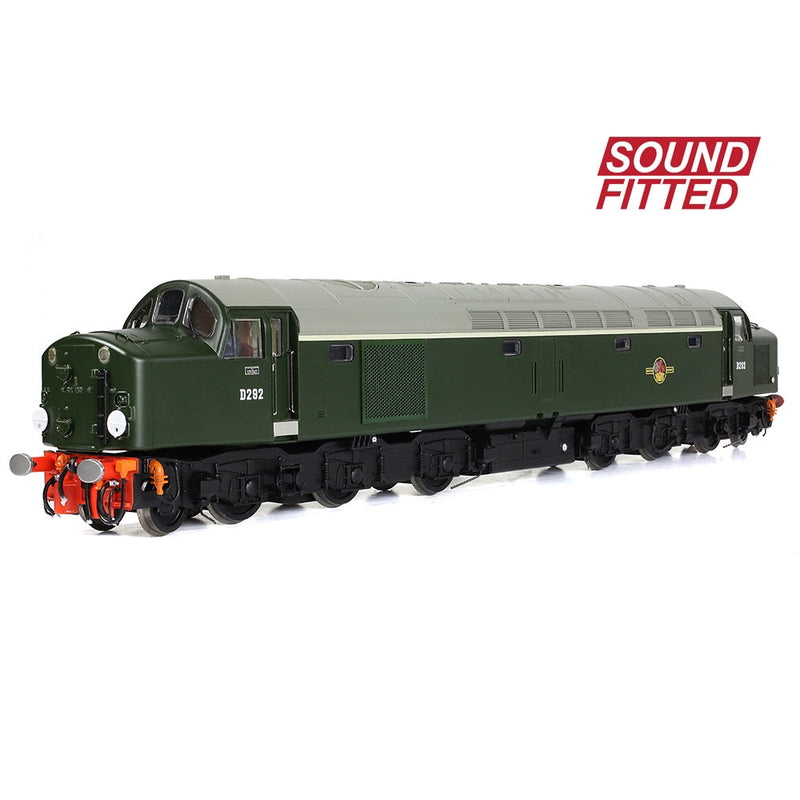 BRANCHLINE OO Class 40 Disc Headcode D292 BR Green (Late Crest) DCC Sound Fitted