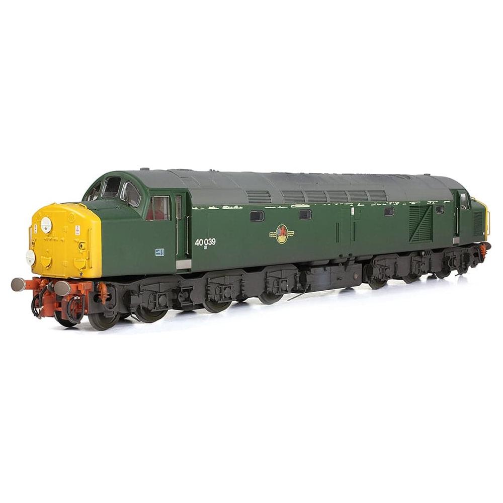 BRANCHLINE OO Class 40 Disc Headcode 40039 BR Green (Full Yellow Ends) [W]