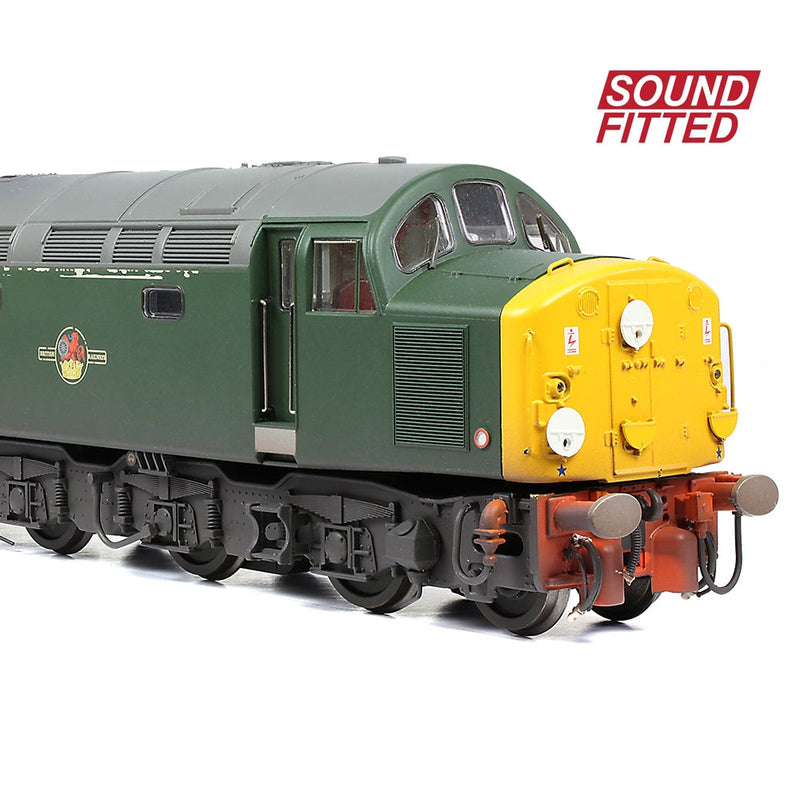 BRANCHLINE OO Class 40 Disc Headcode 40039 BR Green (Full Yellow Ends) [W] DCC Sound Fitted