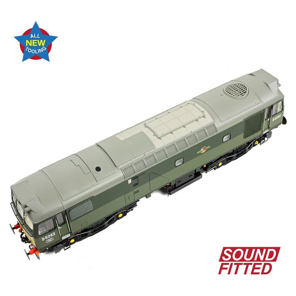 BRANCHLINE Class 25/2 D5282 BR Two-Tone Green (Small Yellow Panels)