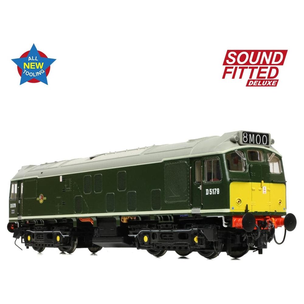 BRANCHLINE Class 25/1 D5179 BR Green (Small Yellow Panels)