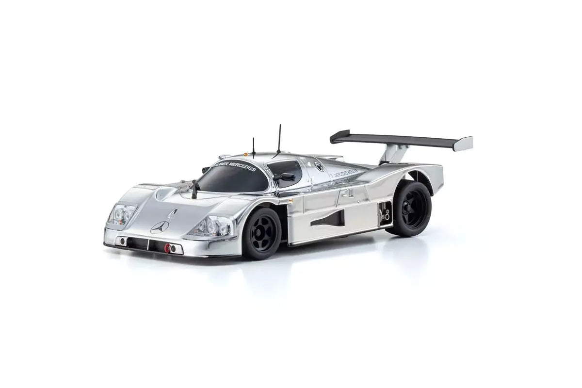 KYOSHO Mini-Z Sauber-Mercedes Gruppe-C Rennsportwagen C 9 Chrome Silver w/Gyro RWD MR-04 Readyset