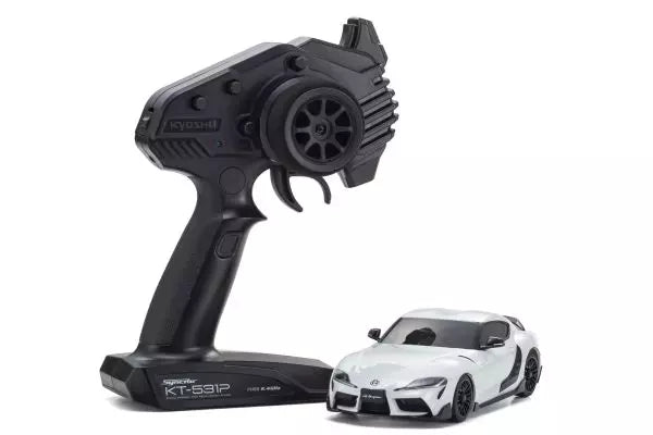 KYOSHO Mini-Z Toyota GR Supra TRD Aero White Metallic RWD MR-04 Readyset