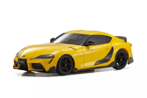 KYOSHO Mini-Z Toyota GR Supra TRD Aero Lightning Yellow RWD MR-04 Readyset