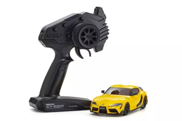 KYOSHO Mini-Z Toyota GR Supra TRD Aero Lightning Yellow RWD MR-04 Readyset