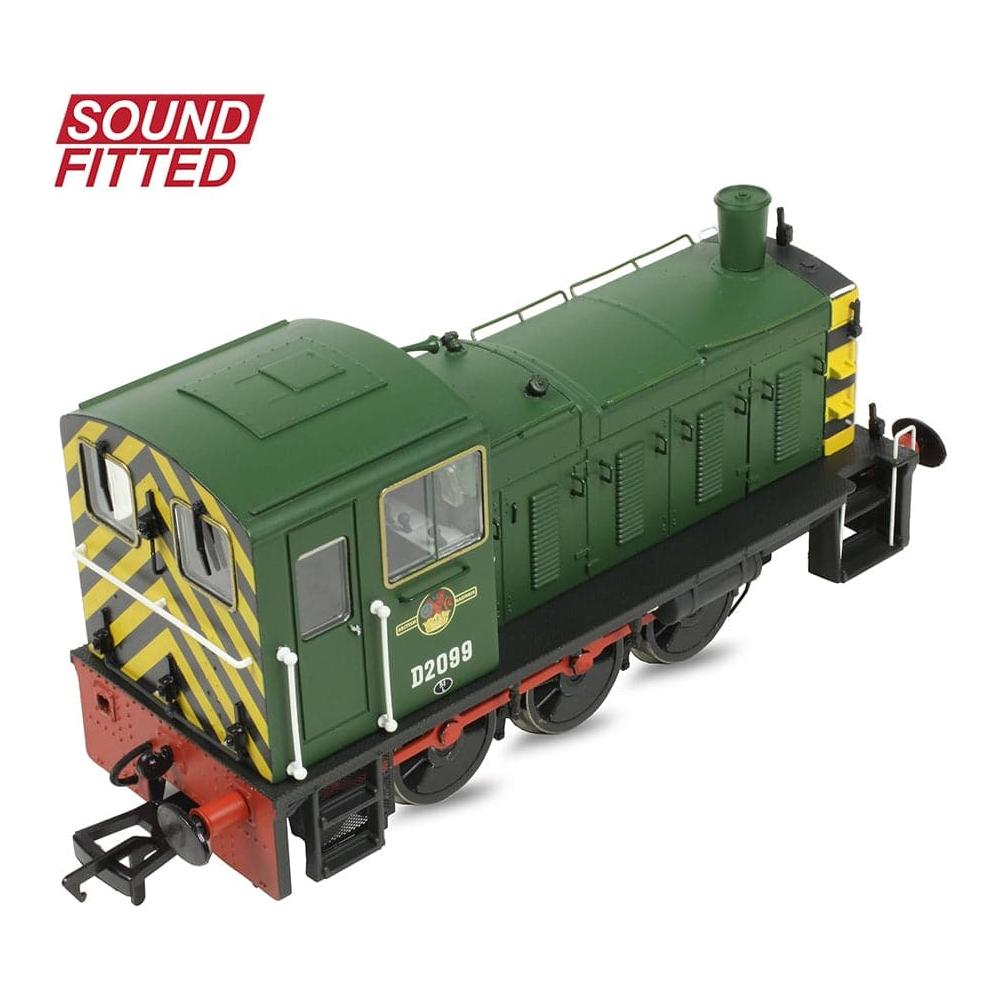 BRANCHLINE Class 03 D2099 BR Green (Wasp Stripes) [W]