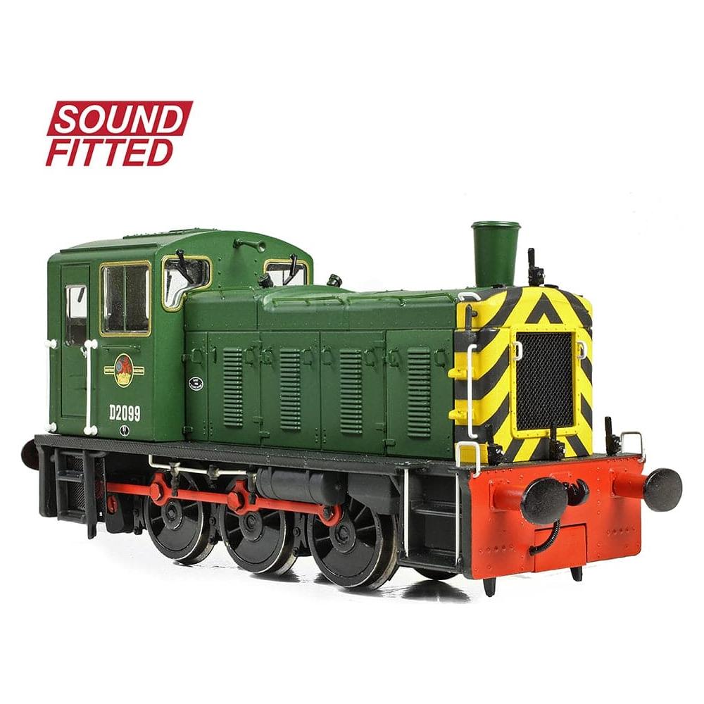 BRANCHLINE Class 03 D2099 BR Green (Wasp Stripes) [W]