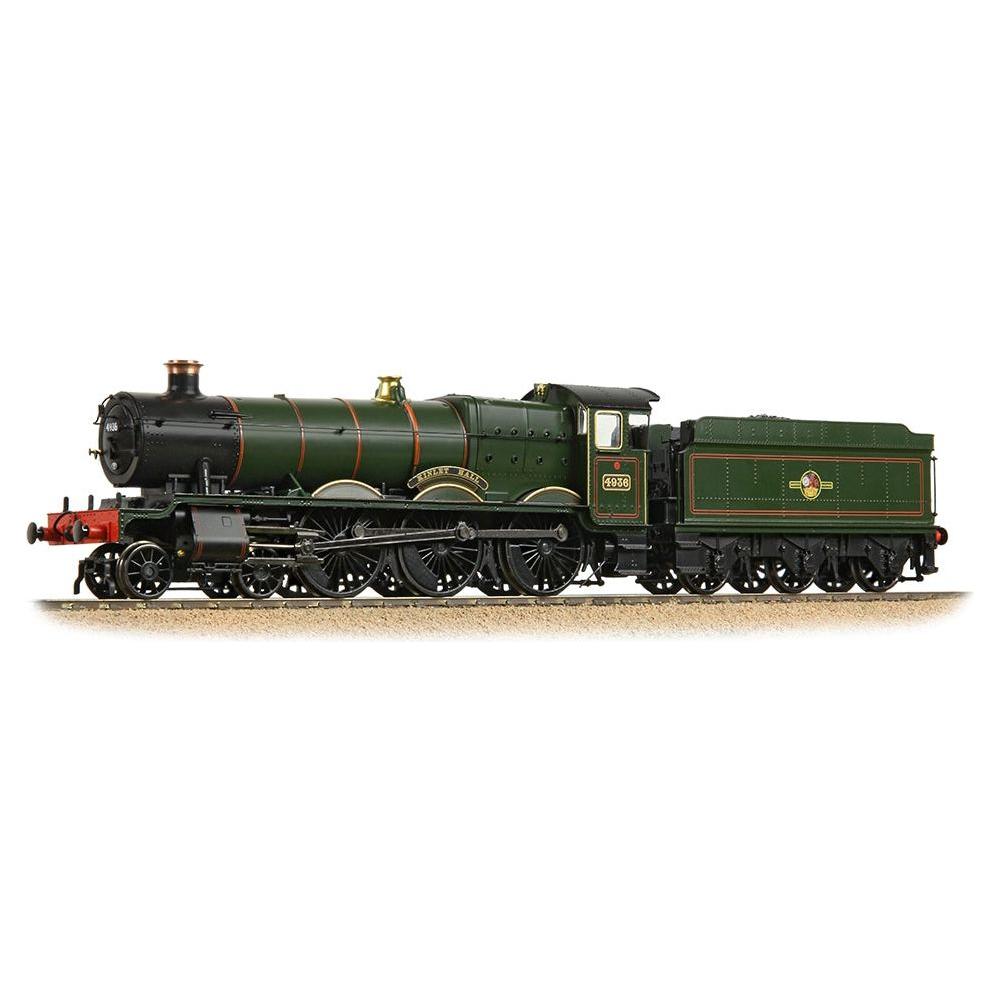 BRANCHLINE GWR 49XX 'Hall' 4936 'Kinlet Hall' BR Lined Green (Late Crest)