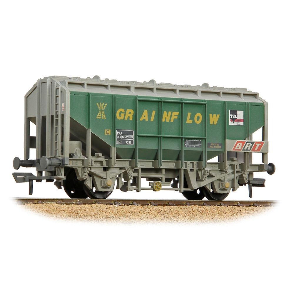 35 Ton PAA Bulk Grain Wagon 'Grainflow' Green & Grey [W]