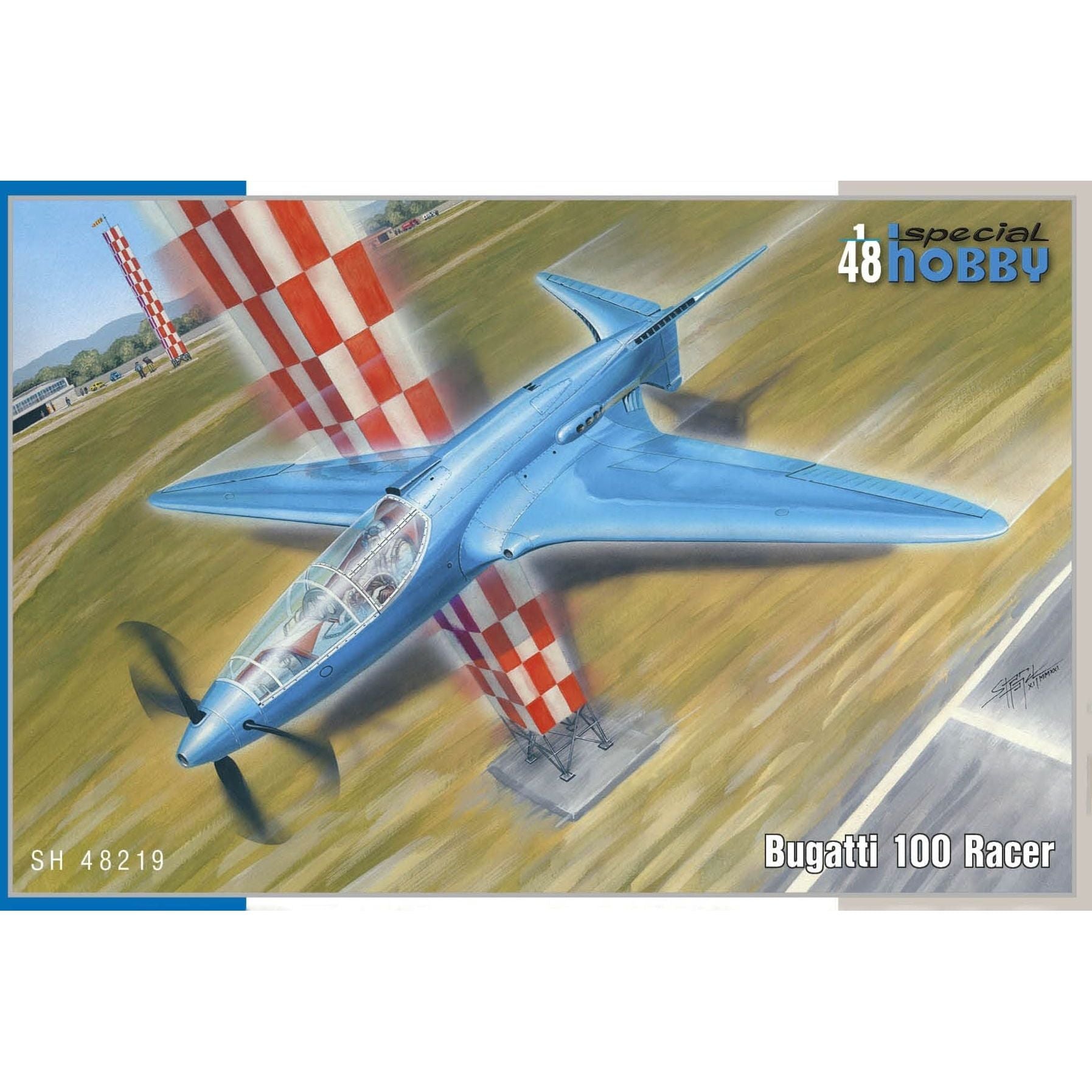 SPECIAL HOBBY 1/48 Bugatti 100 Racer