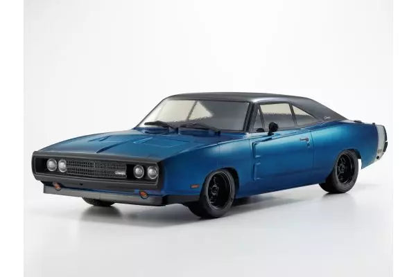 KYOSHO 1/10 Fazer Mk2 1970 Dodge Charger Tuned Ver. Blue 4WD Electric RC Car