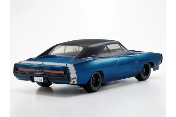 KYOSHO 1/10 Fazer Mk2 1970 Dodge Charger Tuned Ver. Blue 4WD Electric RC Car