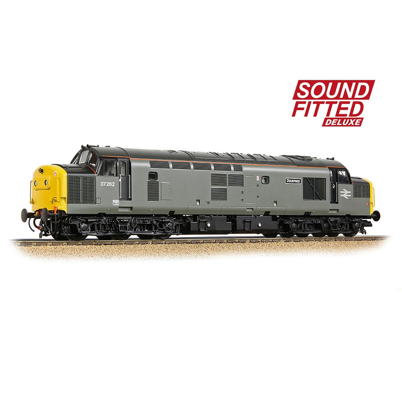 BRANCHLINE OO Class 37/0 Centre Headcode 37262 'Dounreay' BR Engineers Grey DCC Sound Fitted Deluxe