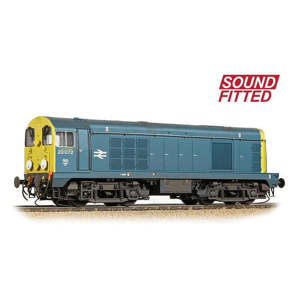 BRANCHLINE OO Class 20/0 Disc Headcode 20072 BR Blue [W] DCC Sound Fitted
