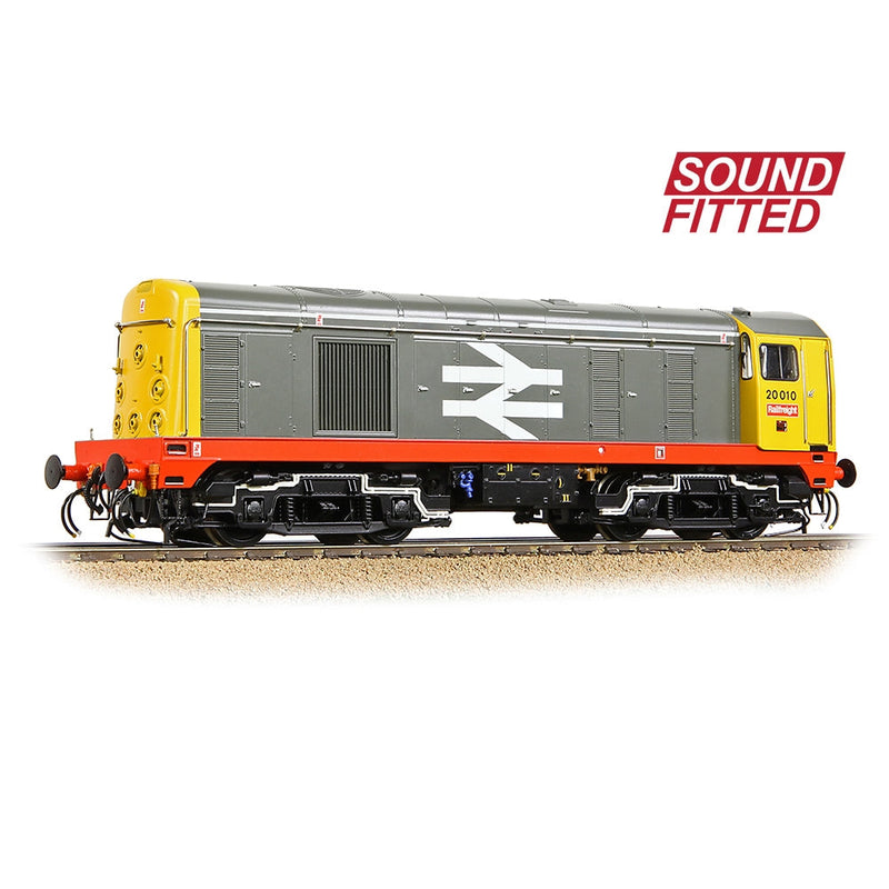 BRANCHLINE OO Class 20/0 Disc Headcode 20010 BR Railfreight (Red Stripe) DCC Sound Fitted