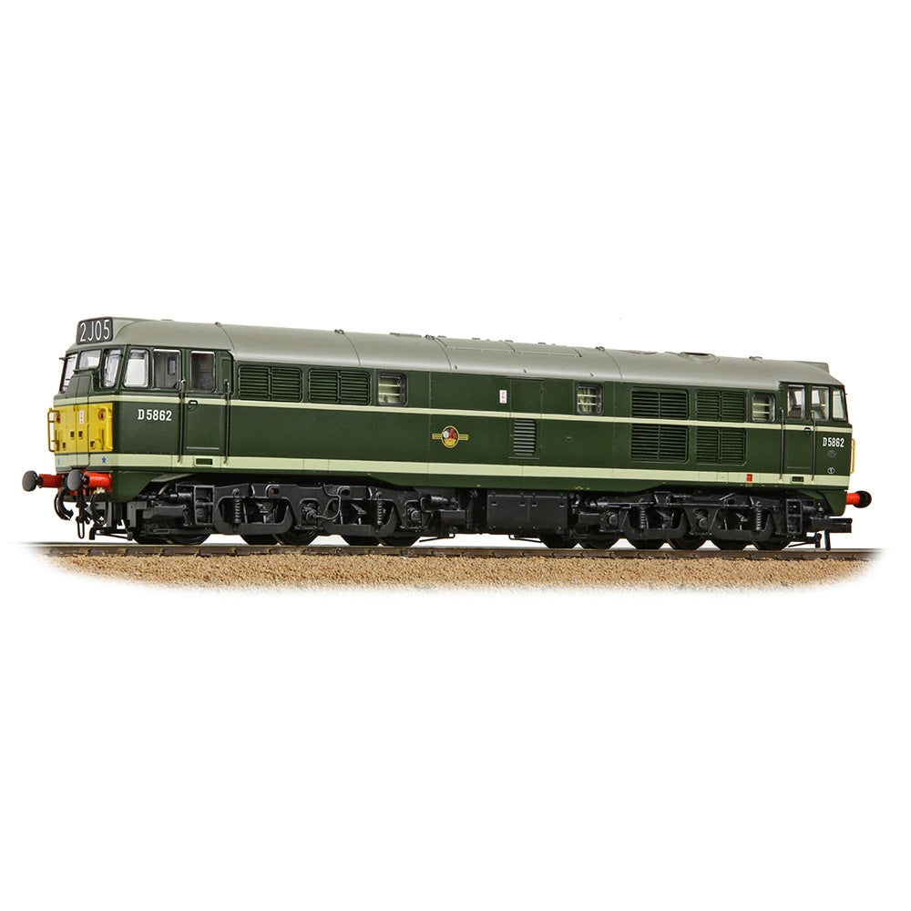 Class 30 D5862 BR Green (Small Yellow Panels)