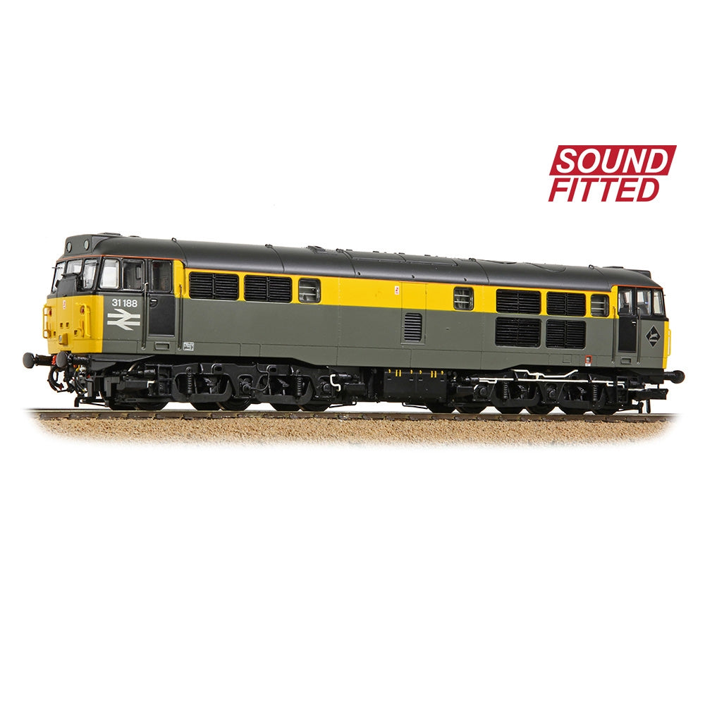 Class 31/1 Refurbished 31188 BR Engineers Grey & Yellow  Sound Fitted