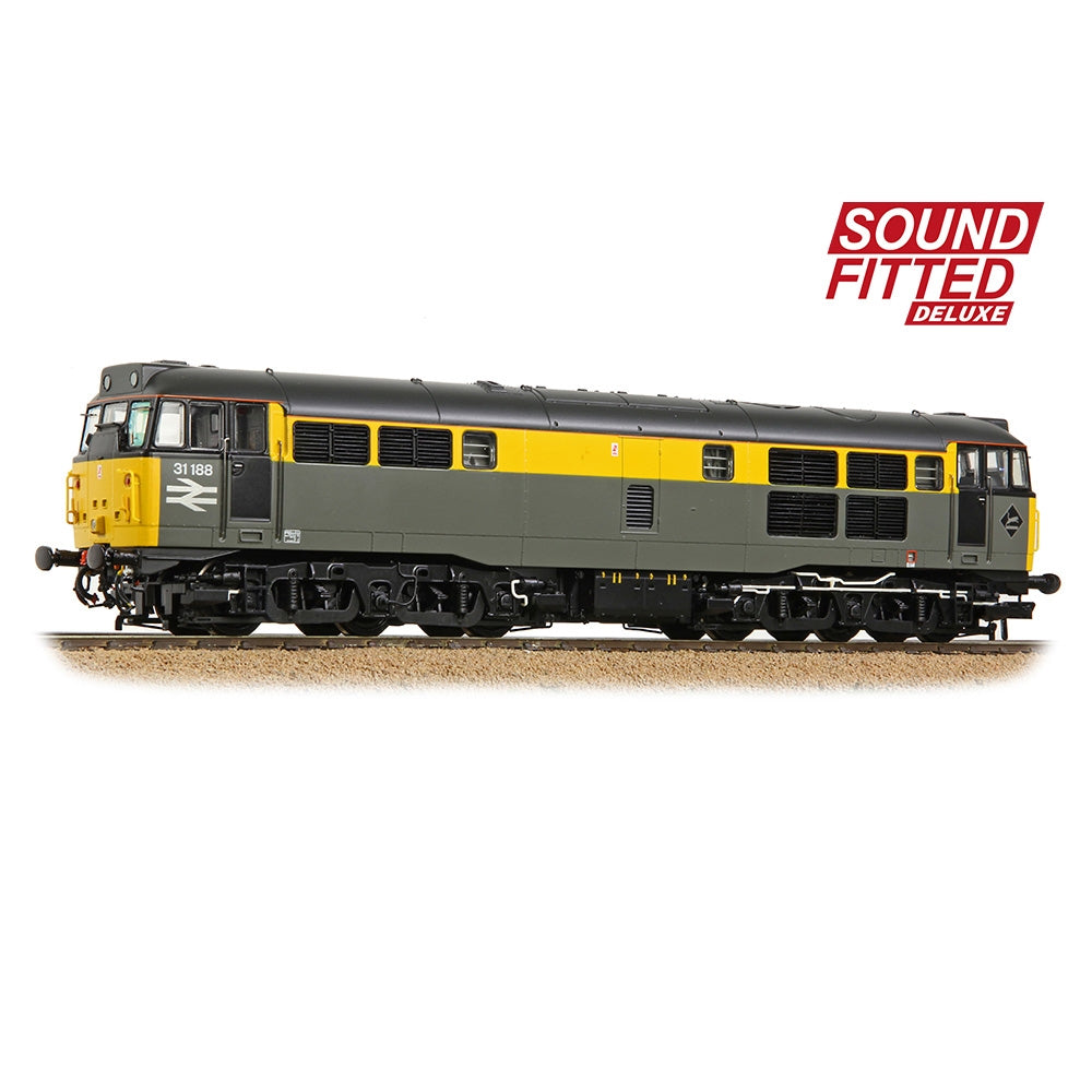 Class 31/1 Refurbished 31188 BR Engineers Grey & Yellow  Sound Fitted Deluxe