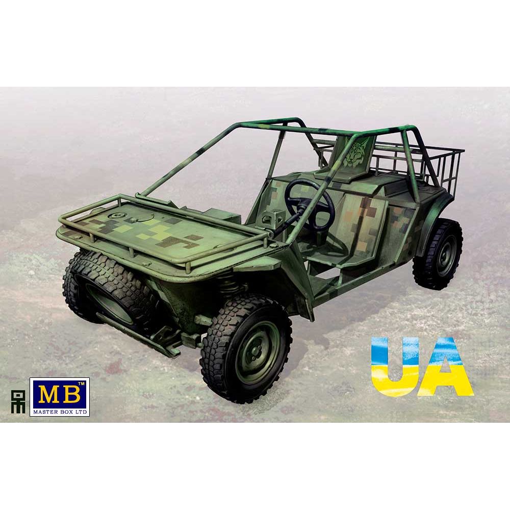 MASTER BOX Buggy Mongoose. The Ukrainian Combat Vehicle, basic version