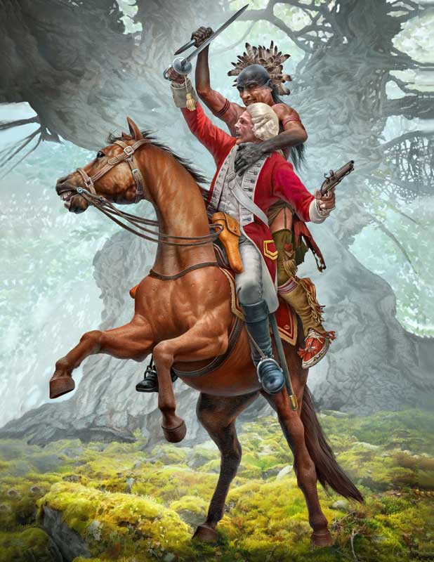 MASTER BOX Indian Wars Series. Ambush Attack