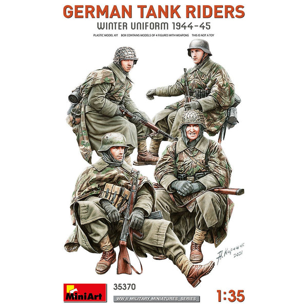 MINIART 1/35 German Tank Riders Winter Uniform 1944-45