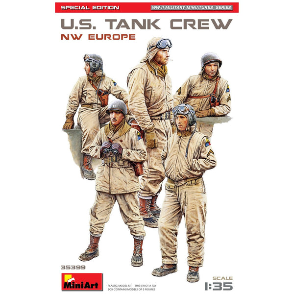 MINIART 1/35 U.S. Tank Crew NW Europe Special Edition