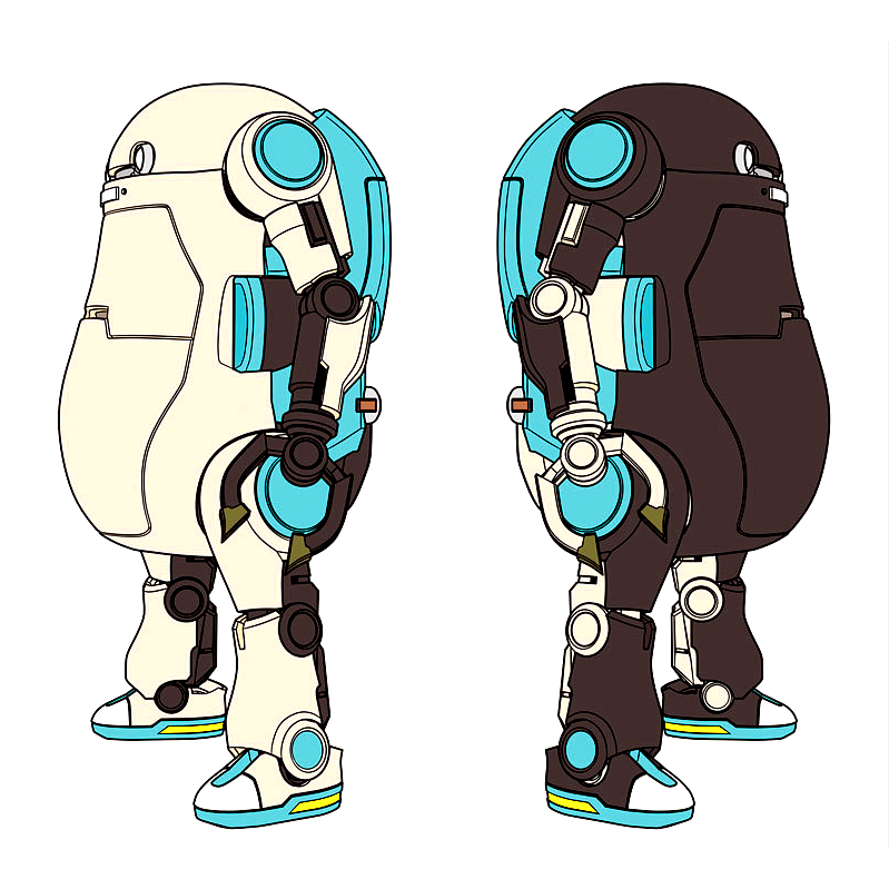 HASEGAWA 1/35 MechatroWeGo No.02 'MILK & CACAO' (Two kits in the box)