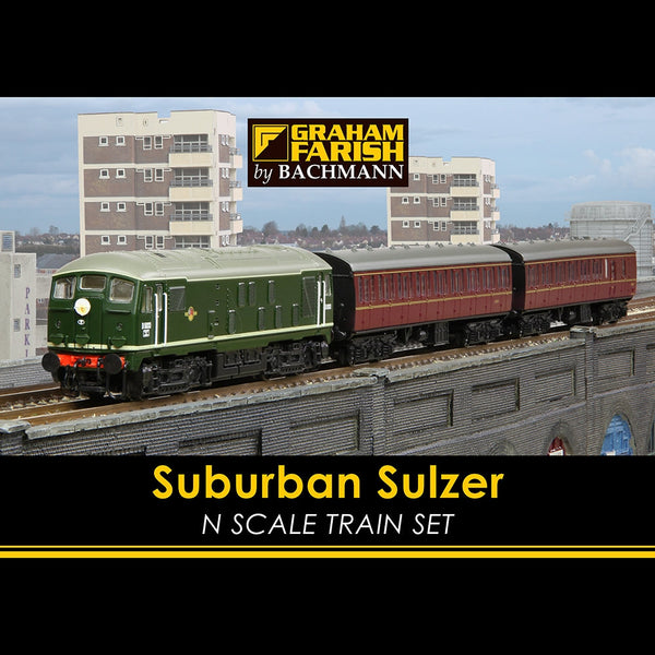 GRAHAM FARISH N Suburban Sulzer Train Set