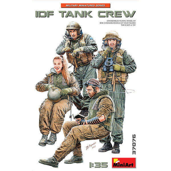 MINIART 1/35 IDF Tank Crew