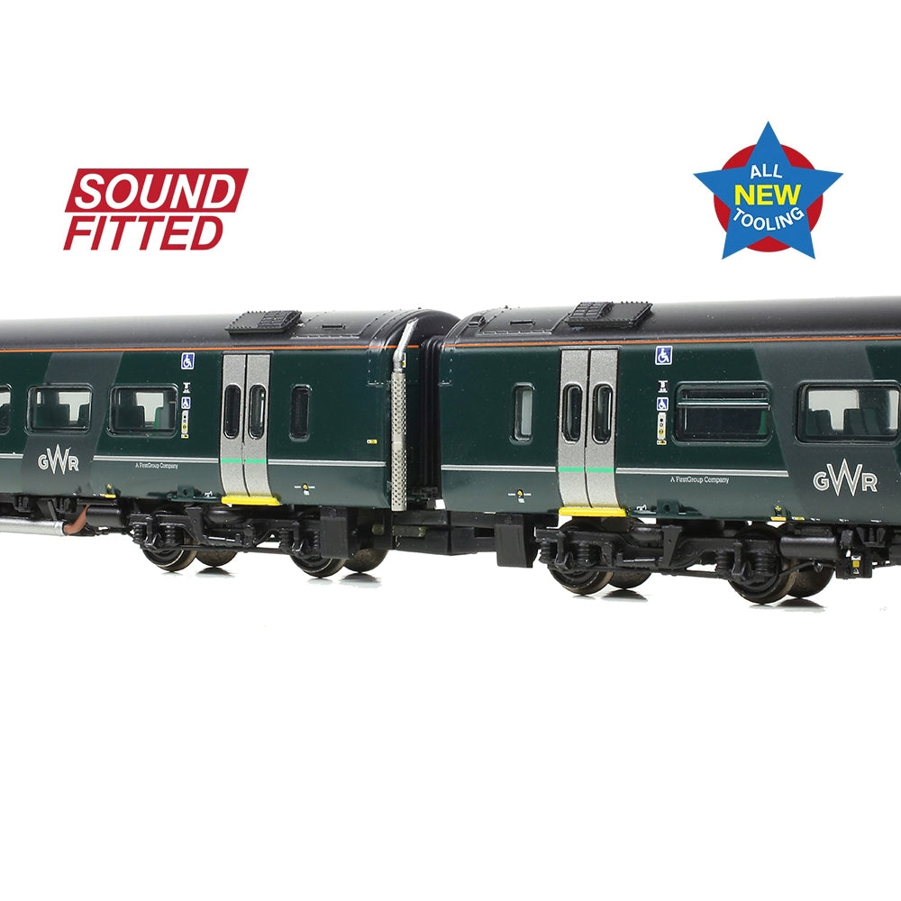 GRAHAM FARISH N Class 158 2-Car DMU 158766 GWR Green (FirstGroup) DCC Sound Fitted