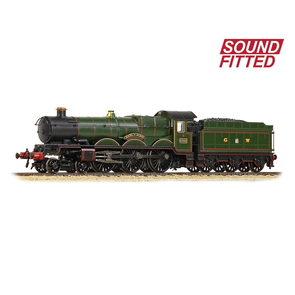GWR 4073 'Castle' 5055 'Earl of Eldon' GWR Lined Green (GW Crest)  Sound Fitted