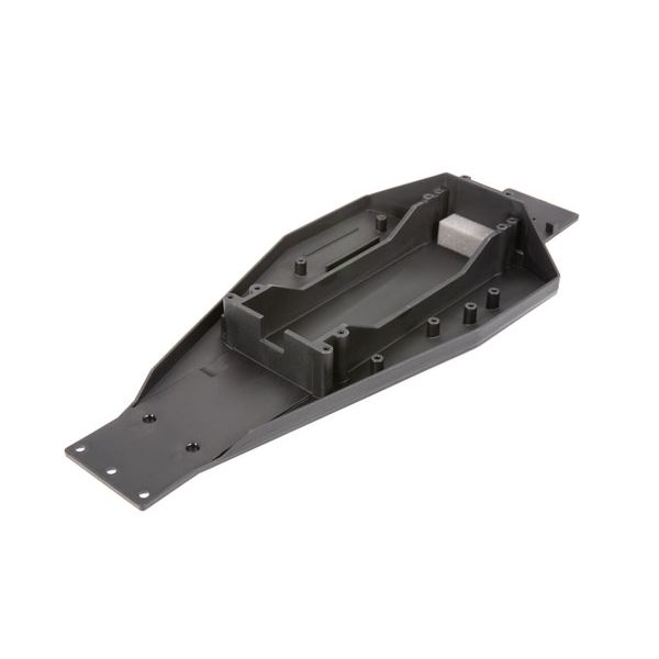TRAXXAS Lower Chassis Black 166 Battery Compartment