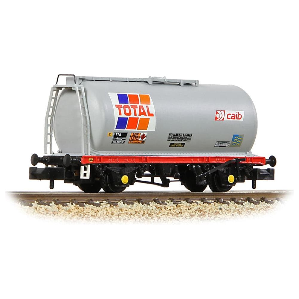 GRAHAM FARISH N BR 58278 45T TTA Tank Wagon 'Total' Grey