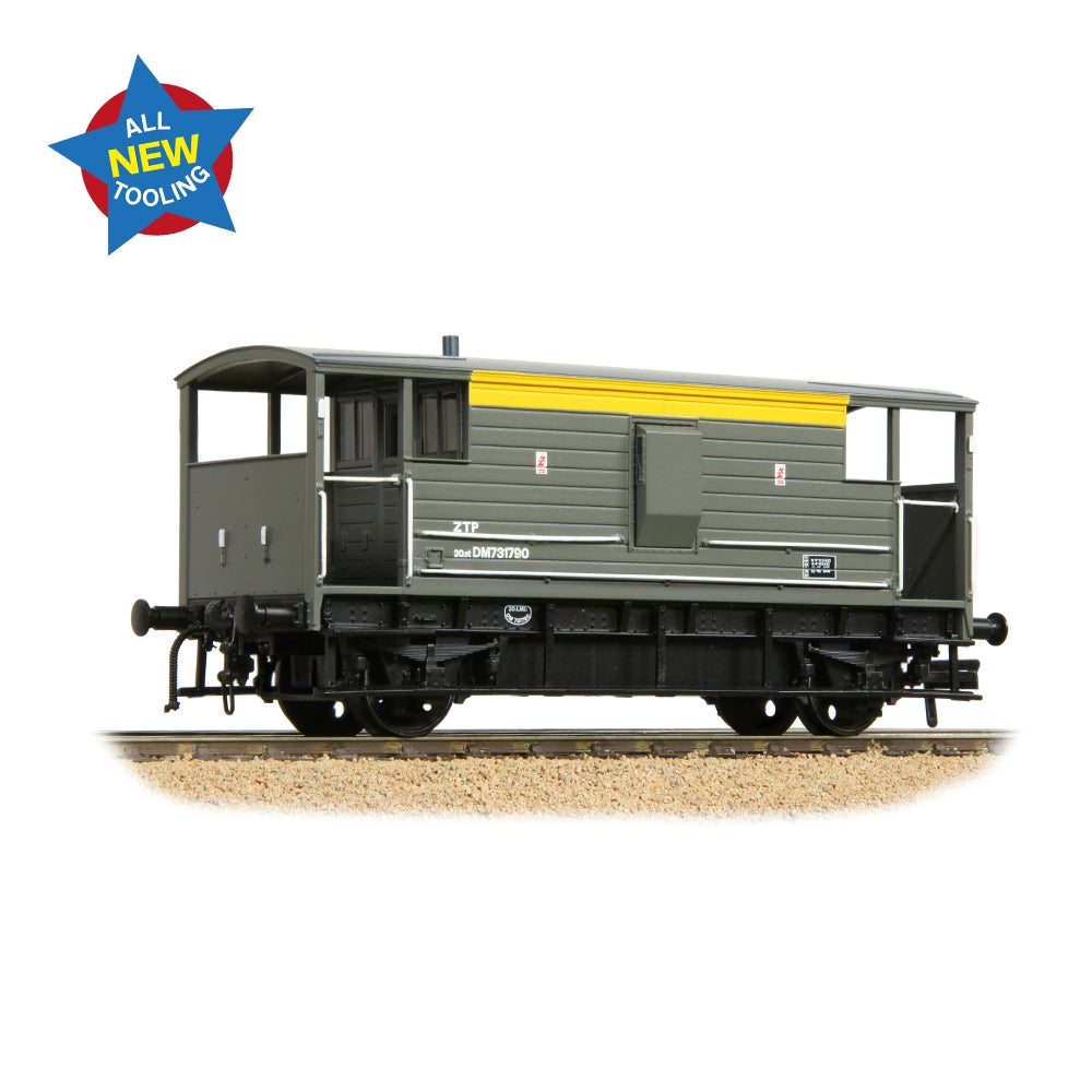 LMS 20T Brake Van BR Engineers Grey & Yellow