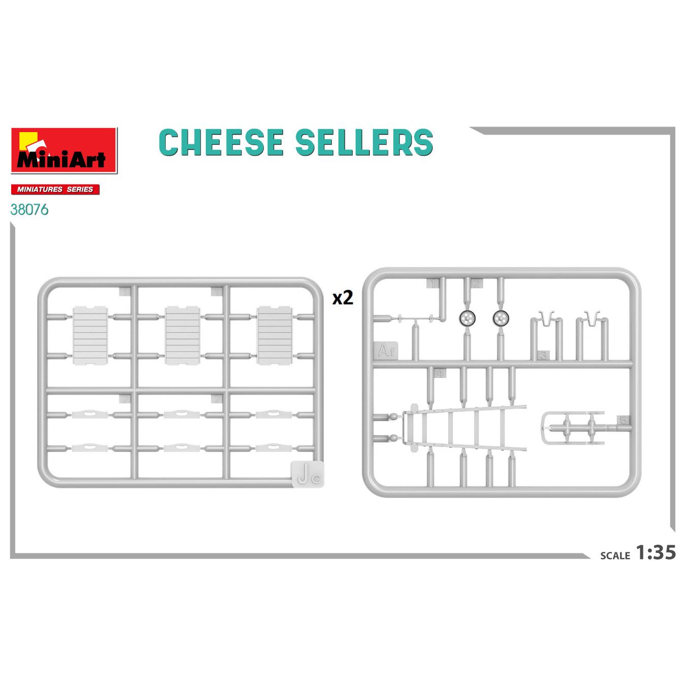 MINIART 1/35 Cheese Sellers