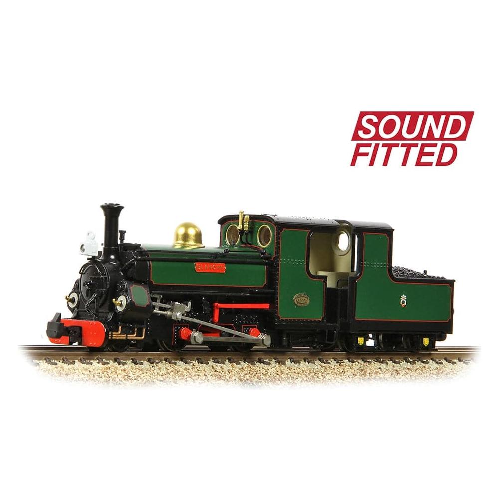 BACHMANN NARROW GAUGE OO9 Penrhyn Mainline Hunslet 2-4-0STT 'Blanche' Ffestiniog Railway Green Sound Fitted