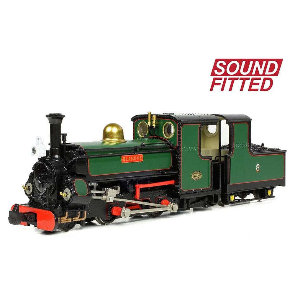 BACHMANN NARROW GAUGE OO9 Penrhyn Mainline Hunslet 2-4-0STT 'Blanche' Ffestiniog Railway Green Sound Fitted