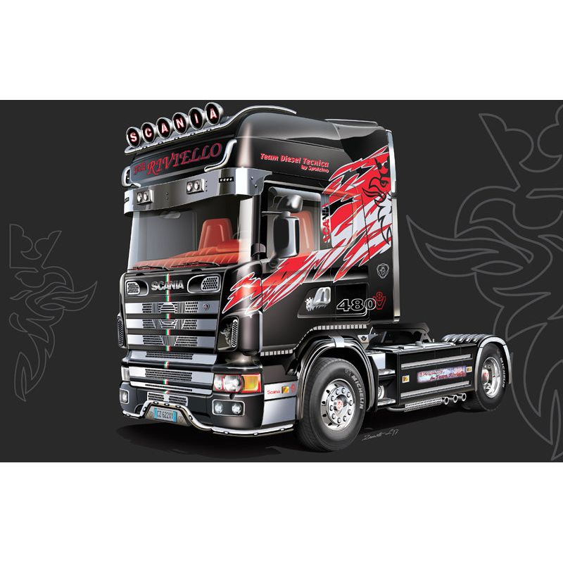 ITALERI 1/24 Scania 164L Topclass