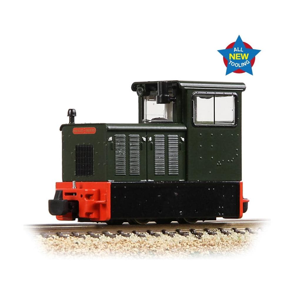 BACHMANN NARROW GAUGE OO9 Baguley-Drewry 70hp Diesel Green