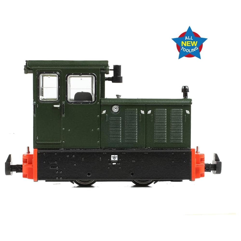BACHMANN NARROW GAUGE OO9 Baguley-Drewry 70hp Diesel Green