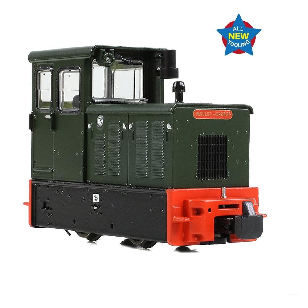 BACHMANN NARROW GAUGE OO9 Baguley-Drewry 70hp Diesel Green